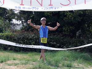 2007年9月白浜トライアスロンゴール