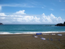 前日の大浜海岸