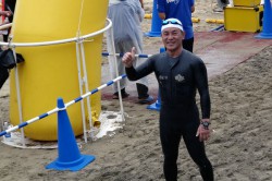 フィニュッシュ直後