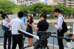 NHKのレポーター