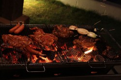 ニライカナイの夕食「バーベキュー」