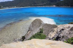 離れ島岩山からの眺め