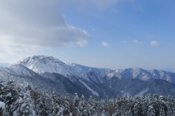 西穂高駅展望台からの眺め