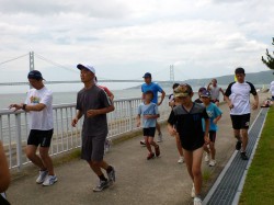 アクアスロンのラン