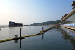 倉敷国際トライアスロンスイム会場