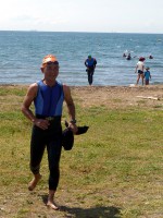 アクアスロンスイムフィニッシュ