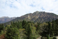 西穂高口展望台