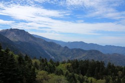 西穂高口展望台からの眺め