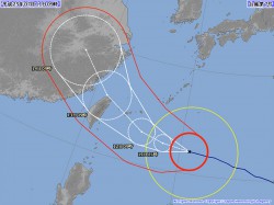 台風7号