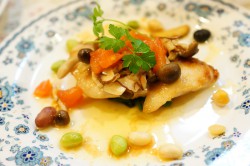 ペンションすなどけい　夕食