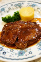 ペンションすなどけい　夕食