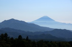八ヶ岳牧場からの富士山