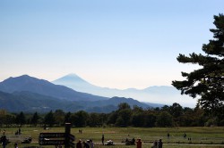 清泉寮からの富士山
