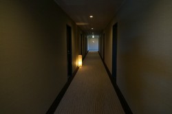 山本小屋ふるさと館の廊下