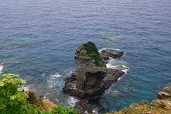 与那国島　立神岩