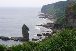 与那国島　立神岩