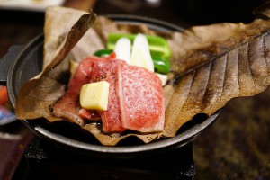 白川郷　山本屋の夕食