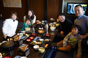 白川郷　山本屋にて