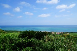 小浜島　大岳展望台からの眺め
