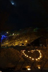 小樽雪あかりの路朝里川温泉会場