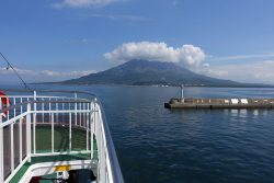 桜島へのフェリー