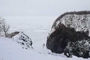 流氷のオホーツク海