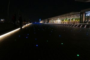 羽田空港の展望デッキ