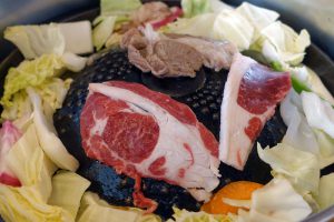 蔵王温泉ジンギスカンロッジのジンギスカン