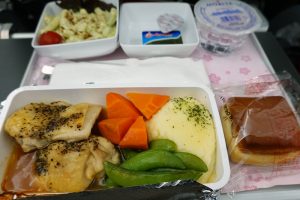 シンガポール航空、機内食