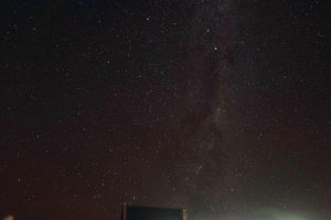 ニュージーランド・テカポ　善き羊飼いの教会 の星空