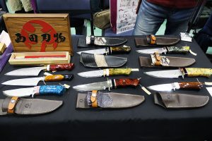 西田刃物工房のナイフ類